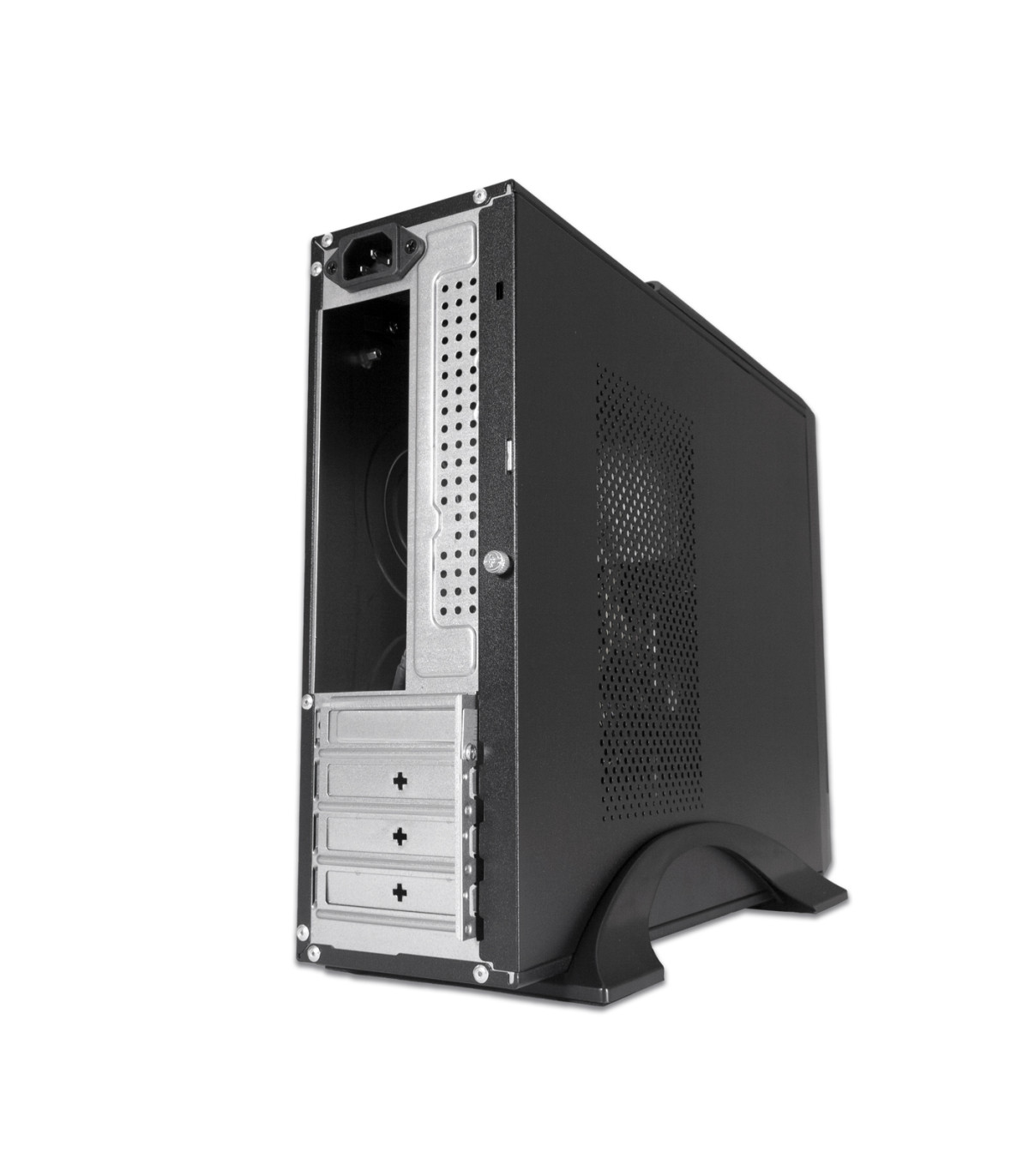 Caja ordenador sobremesa coolbox microatx slim t310 usb - c  lector de tarjetas fuente sfx incluida