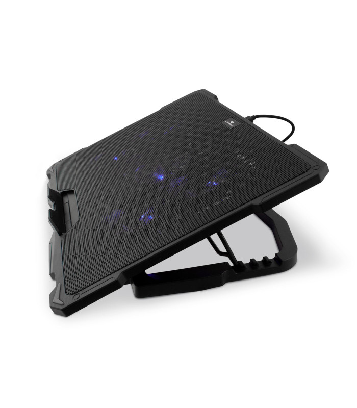 Soporte - base refrigeracion para portatil coolbox ajustable haste 17.3 pulgadas