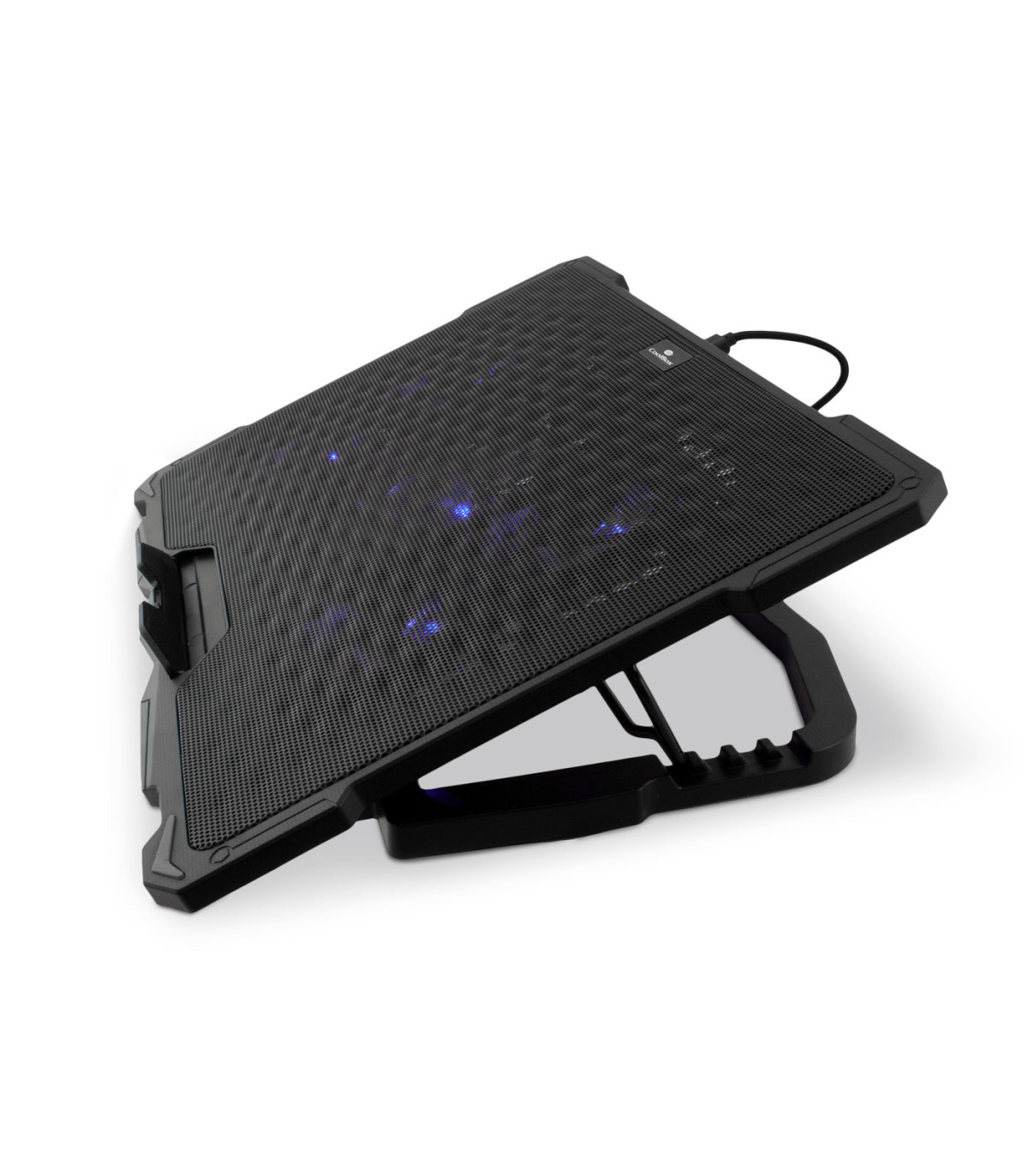 Soporte - base refrigeracion para portatil coolbox ajustable haste 17.3 pulgadas