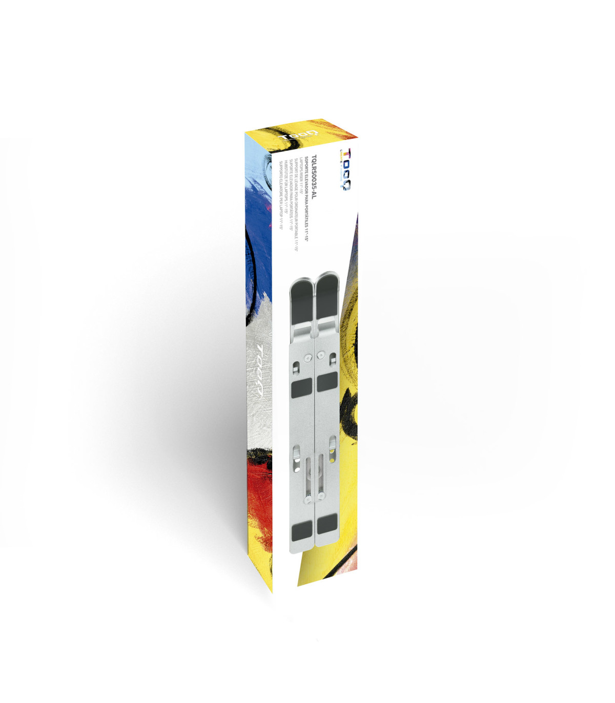 Soporte - base elevador tooq para portatil tablets libros