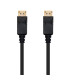 Cable displayport nanocable 1m -  macho - macho -  negro