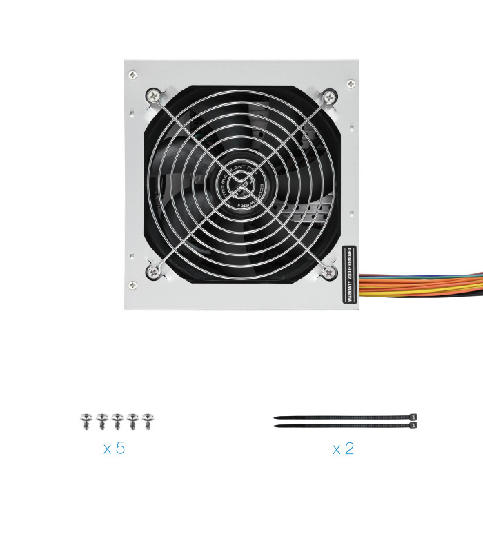 Fuente alimentacion tooq tqep - 500sse - o atx 500w