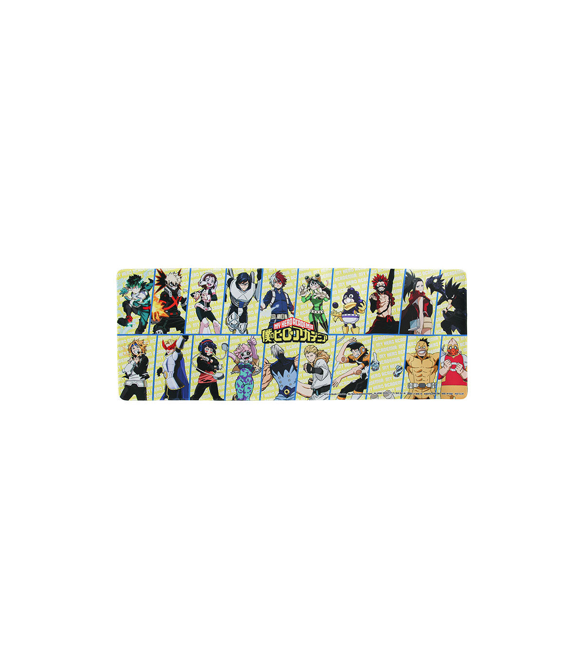 Alfombrilla escritorio paladone my hero academia personajes
