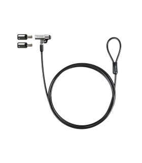 Cable seguridad tipo nano tooq con llave para portatil 1.5m