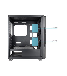 Caja ordenador gaming tooq tqgcc103 - b nightcity eatx argb
