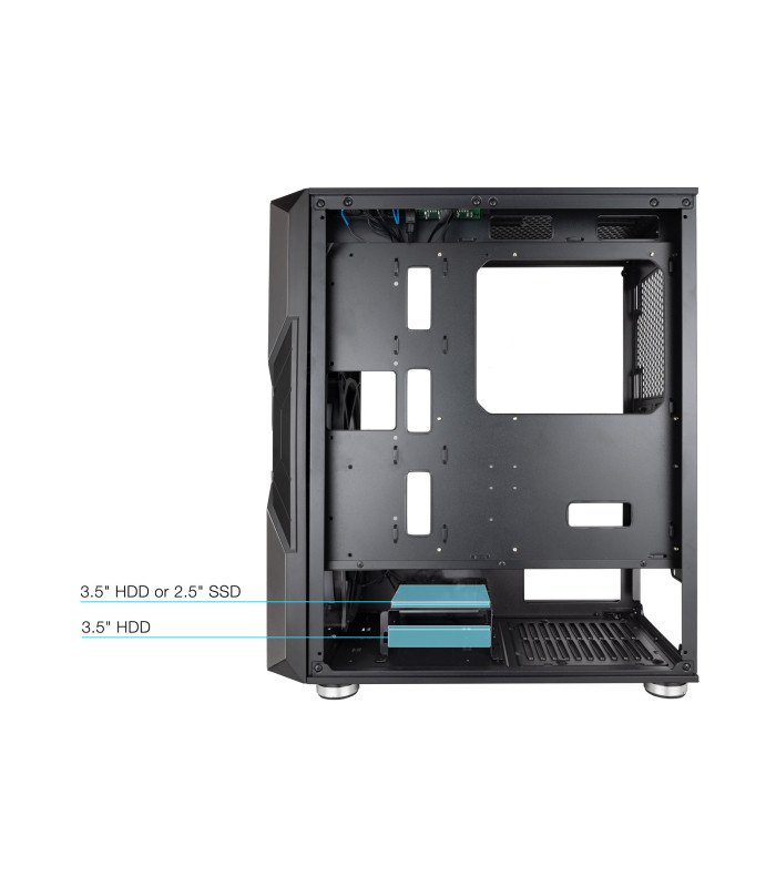 Caja ordenador gaming tooq tqgcc103 - b nightcity eatx argb