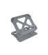 Soporte - base elevador tooq para portatil tablets libros aluminio ajustable ergonómico gris
