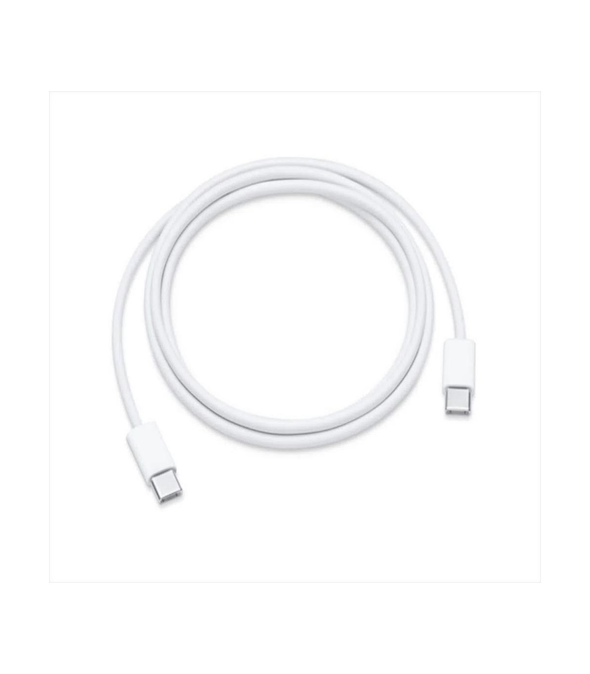 Cable original apple iphone usb tipo c a usb tipo c -  1 m - blanco