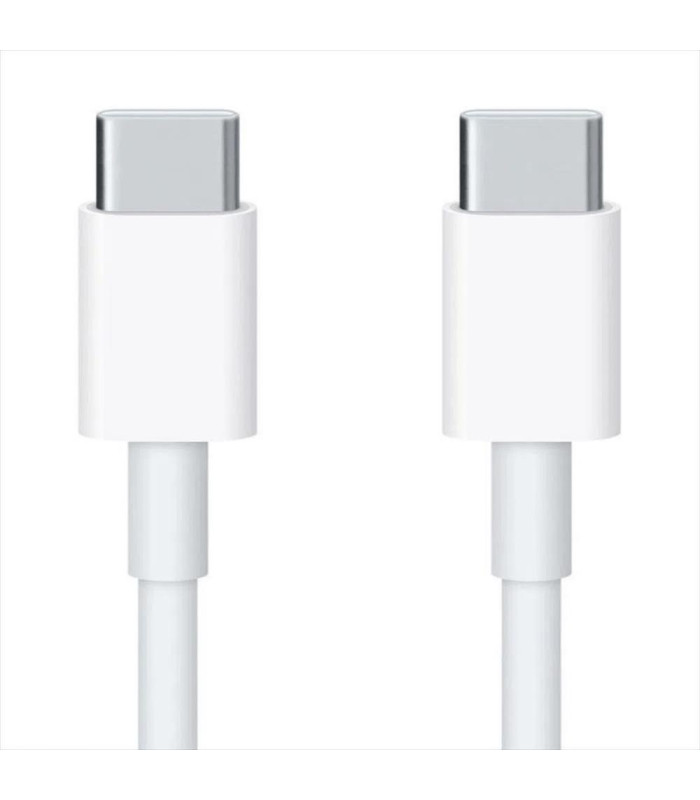 Cable original apple iphone usb tipo c a usb tipo c -  1 m - blanco
