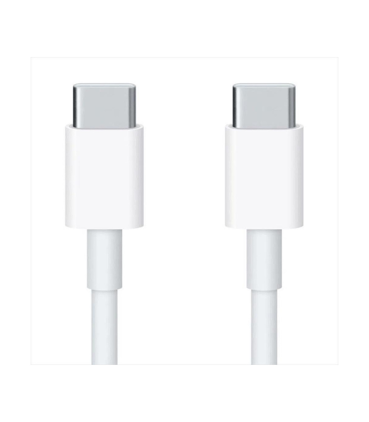Cable original apple iphone usb tipo c a usb tipo c -  1 m - blanco