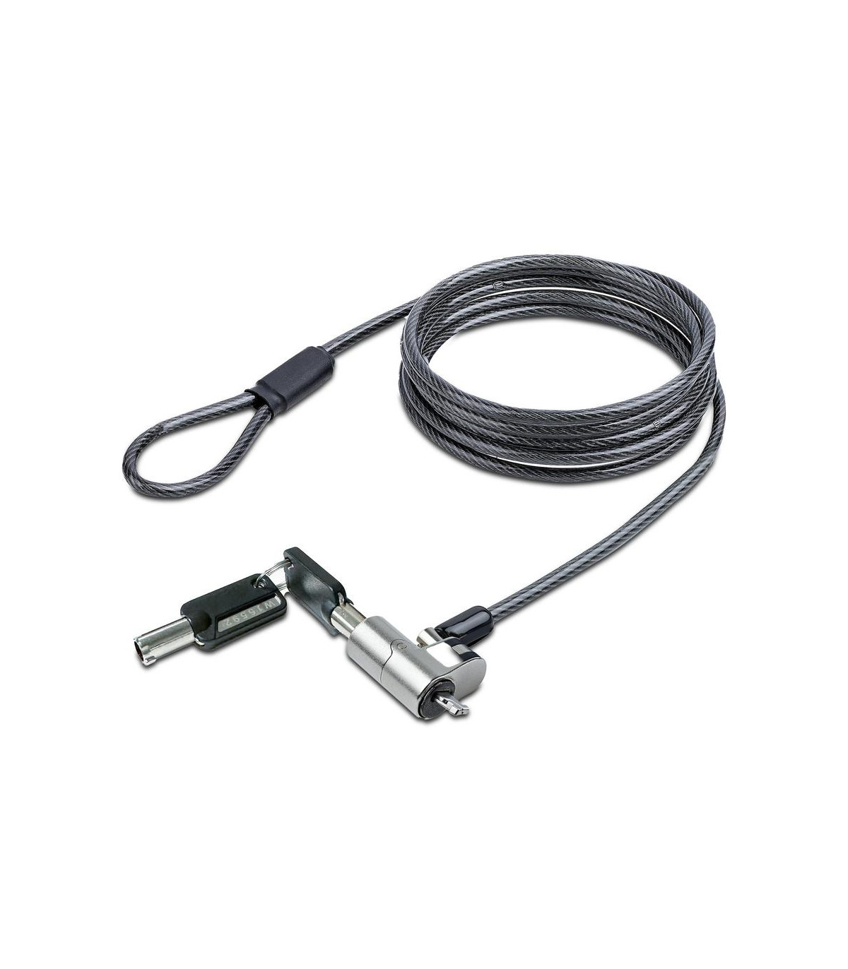 Cable seguridad tipo nano l - link con llave 1.8m.