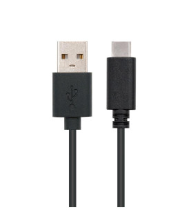 Cable usb 2.0 3a tipo usb - c - m - a - m negro 1.0m nanocable