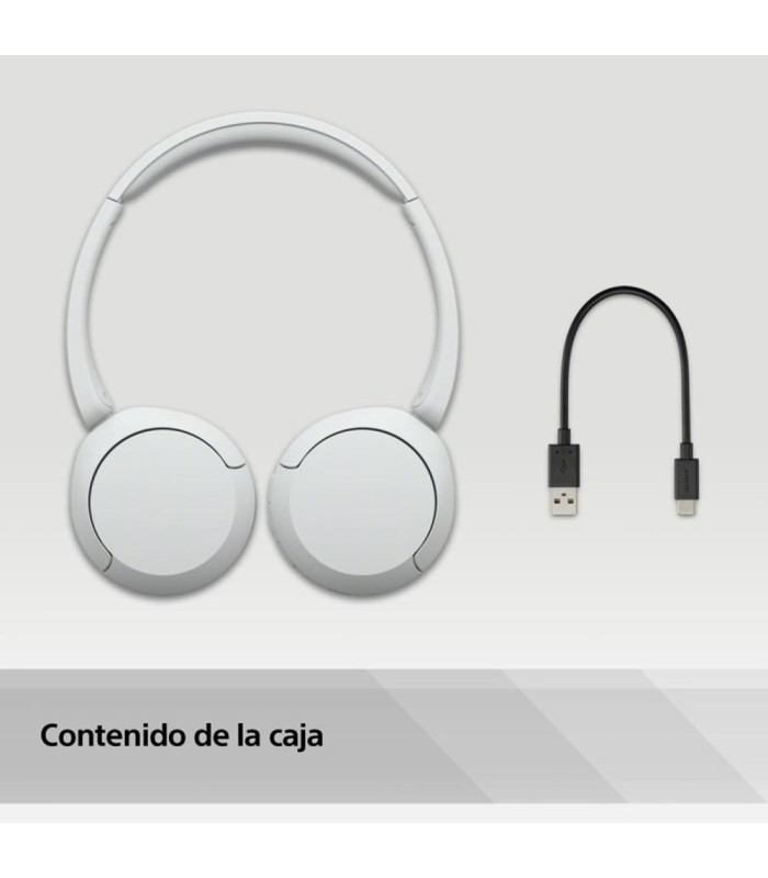 Auriculares sony wh - ch520 bluetooh blanco