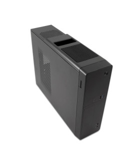 Caja ordenador sobremesa coolbox microatx slim t310 usb - c lector de tarjetas fuente sfx 300w bronze incluida
