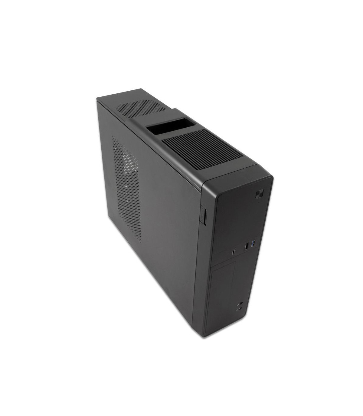 Caja ordenador sobremesa coolbox microatx slim t310 usb - c  lector de tarjetas fuente sfx 300w bronze incluida