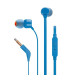 Auriculares intrauditivos jbl t160 blue