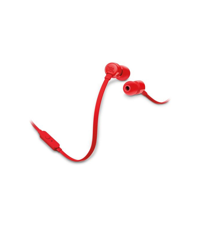 Auriculares intrauditivos jbl t160 red