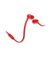 Auriculares intrauditivos jbl t160 red