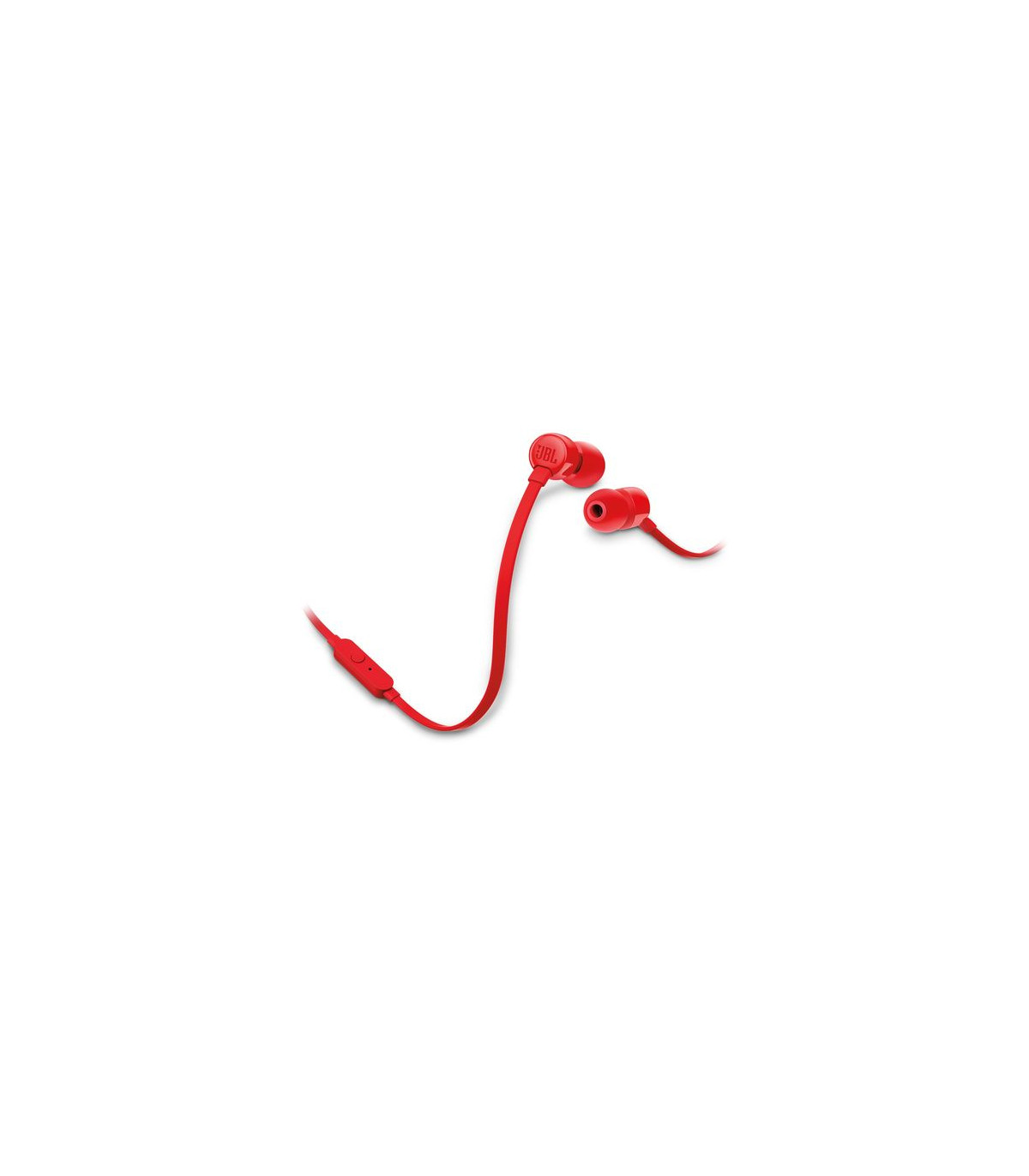 Auriculares intrauditivos jbl t160 red