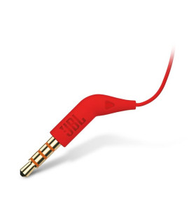 Auriculares intrauditivos jbl t160 red