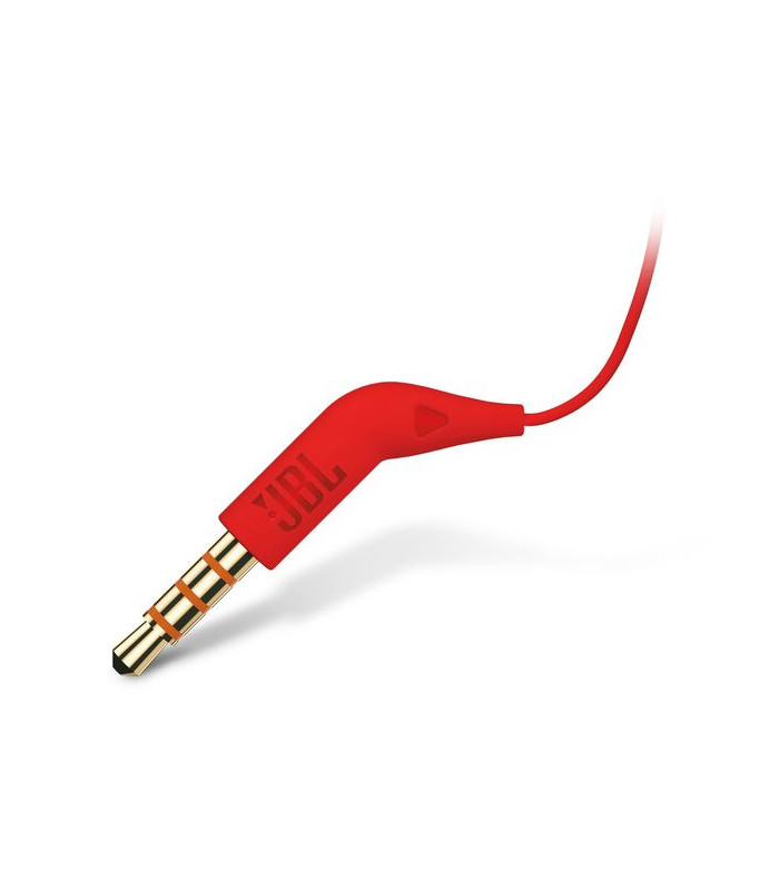Auriculares intrauditivos jbl t160 red