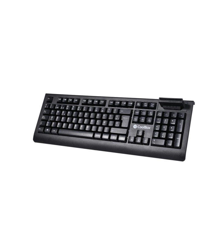 Teclado coolbox con lector dniie 4.0 coo - tec04dni