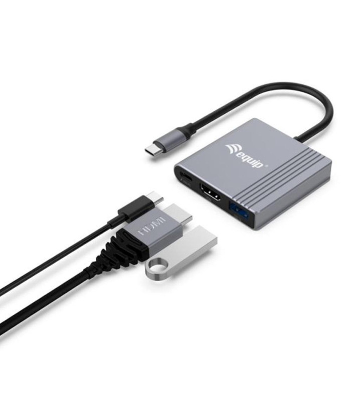 Docking station equip usb tipo c 3 en 1