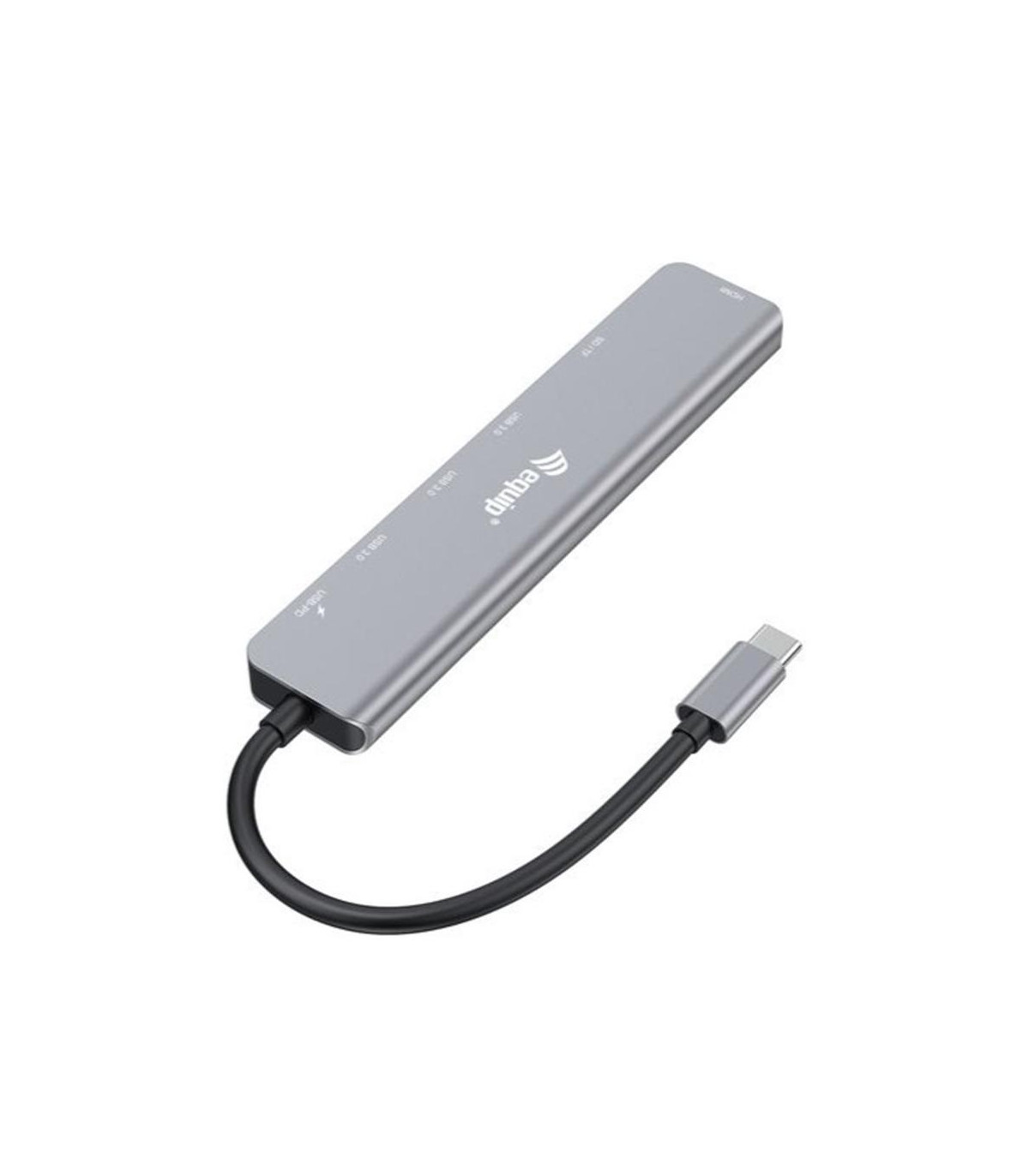 Docking station equip usb tipo c 7 en 1