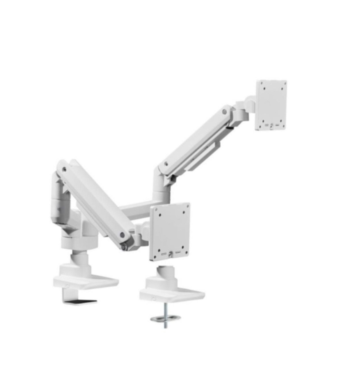 Soporte mesa equip vesa hasta 35 pulgadas 100x100 max 20kg doble pantalla blanco