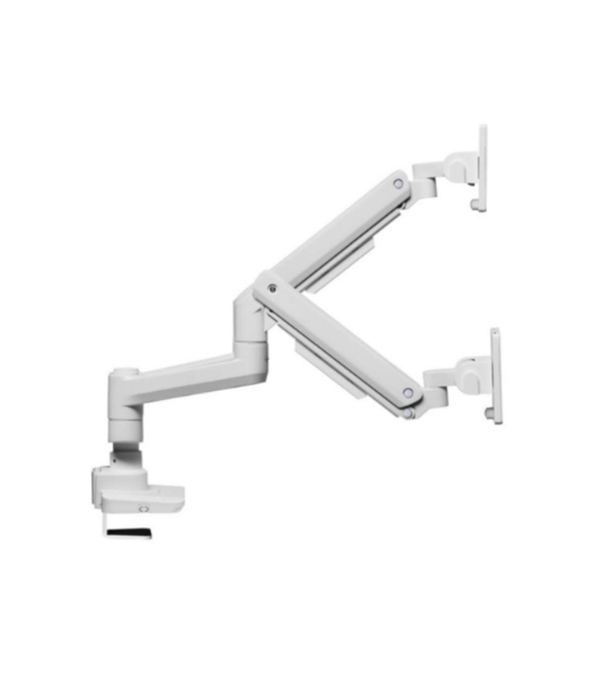 Soporte mesa equip vesa hasta 35 pulgadas 100x100 max 20kg doble pantalla blanco