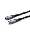 Cable alargo usb tipo c equip 4k macho - hembra 0.5m