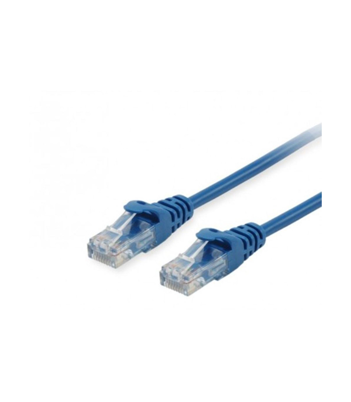Cable de red equip latiguillo rj45 u - utp cat6a 1m azul