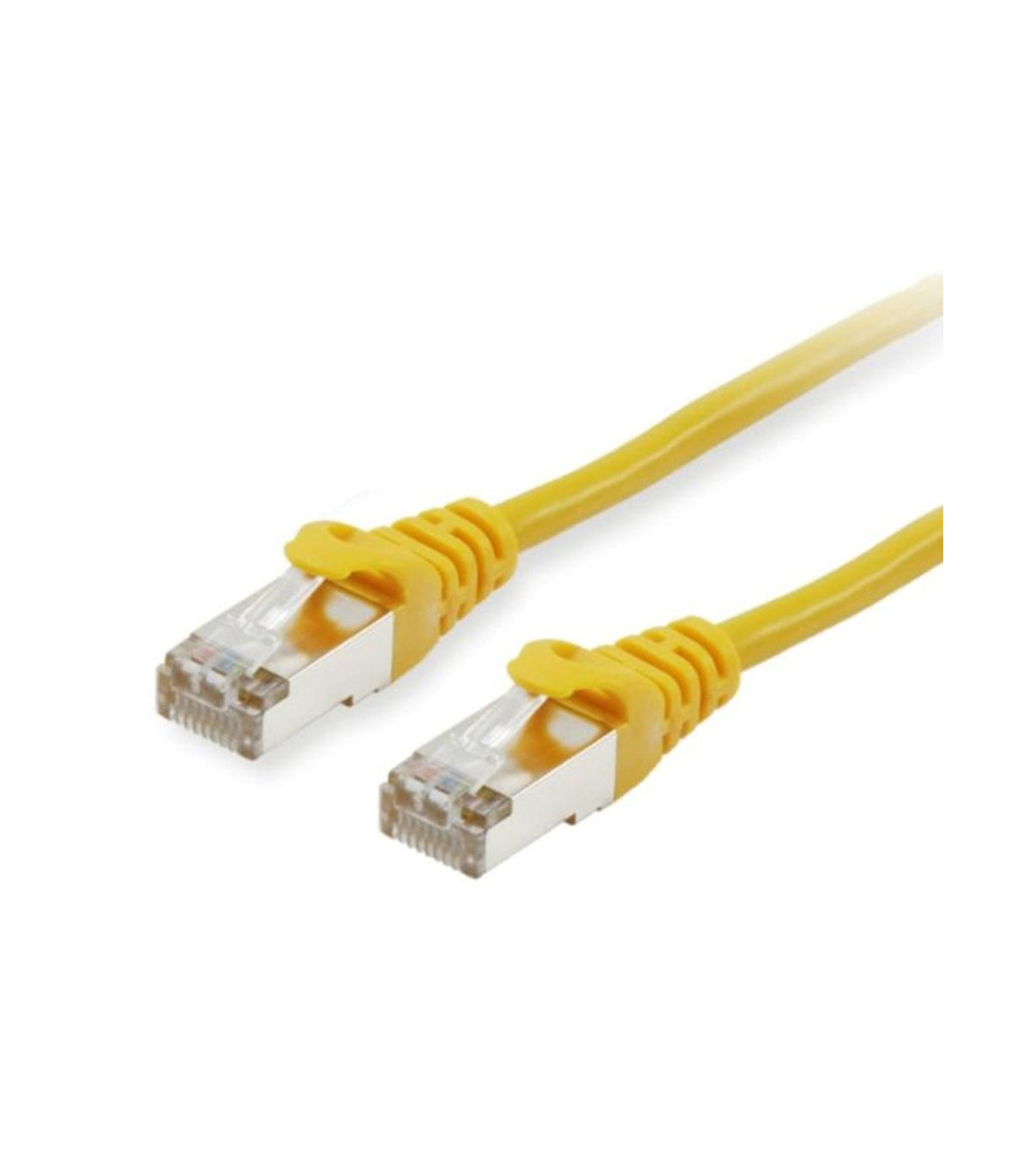 Cable de red equip latiguillo rj45 s - ftp cat6a 10m amarillo
