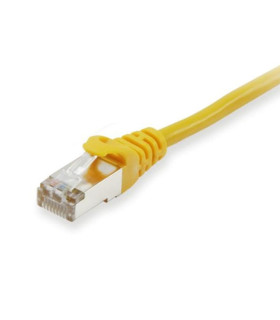 Cable de red equip latiguillo rj45 s - ftp cat6a 10m amarillo