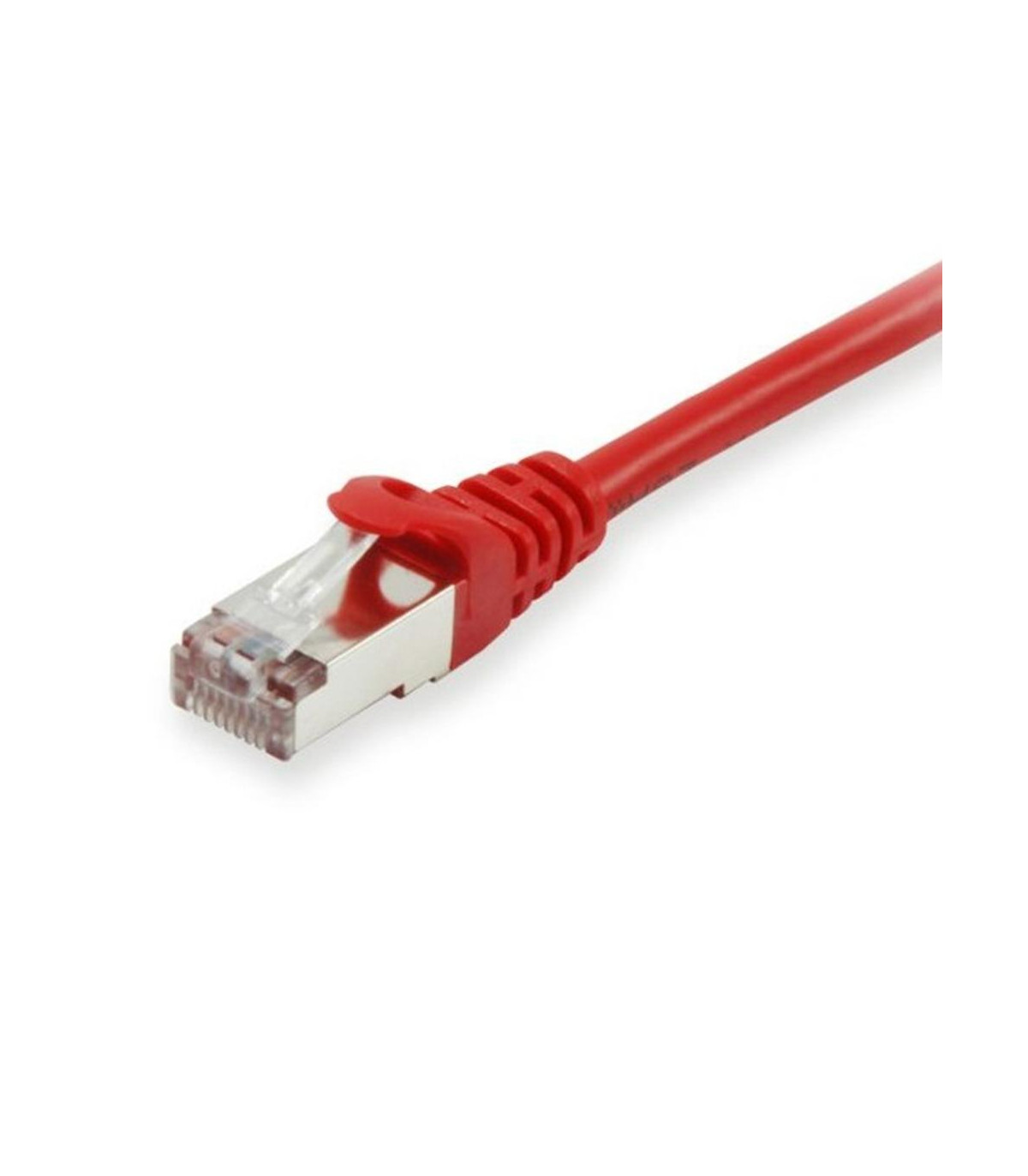 Cable de red equip latiguillo rj45 s - ftp cat6a 0.5m rojo
