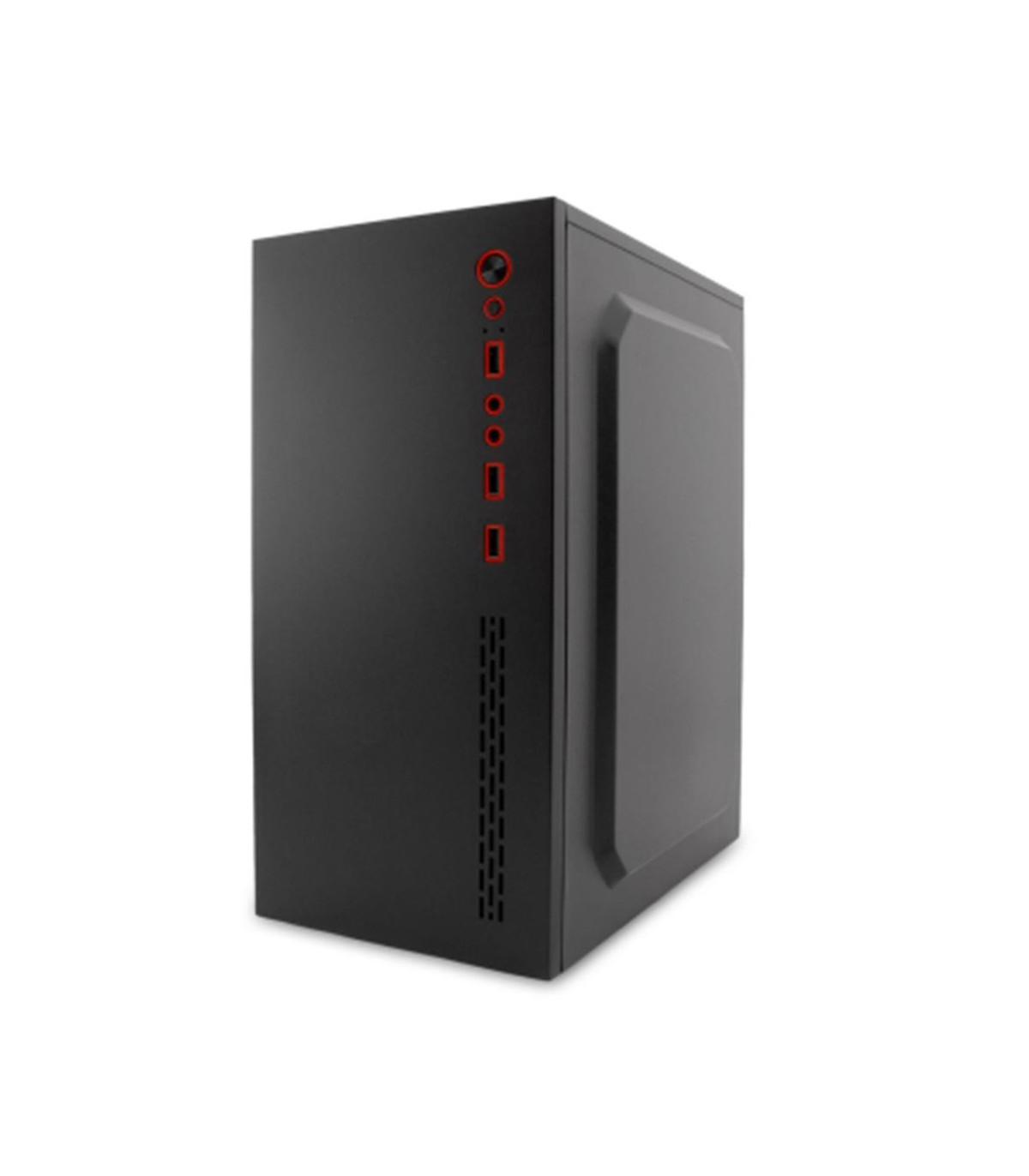 Caja ordenador microatx mpc45 2 usb 3.0 negra oem fuente 500w