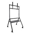 Soporte de suelo con ruedas tooq idreams 37 pulgadas - 86 pulgadas fs20206m - b negro
