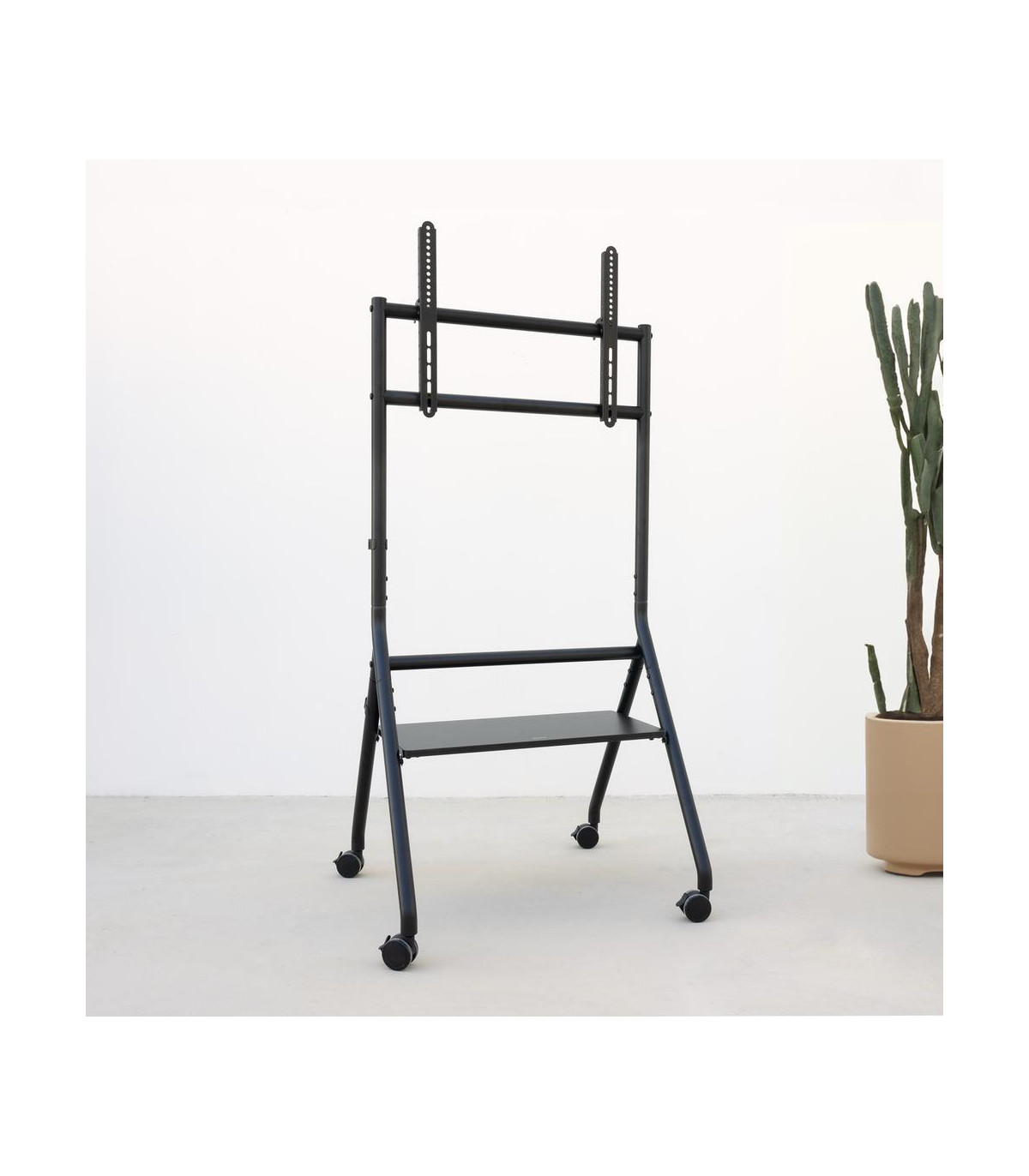 Soporte de suelo con ruedas tooq idreams 37 pulgadas - 86 pulgadas fs20206m - b negro