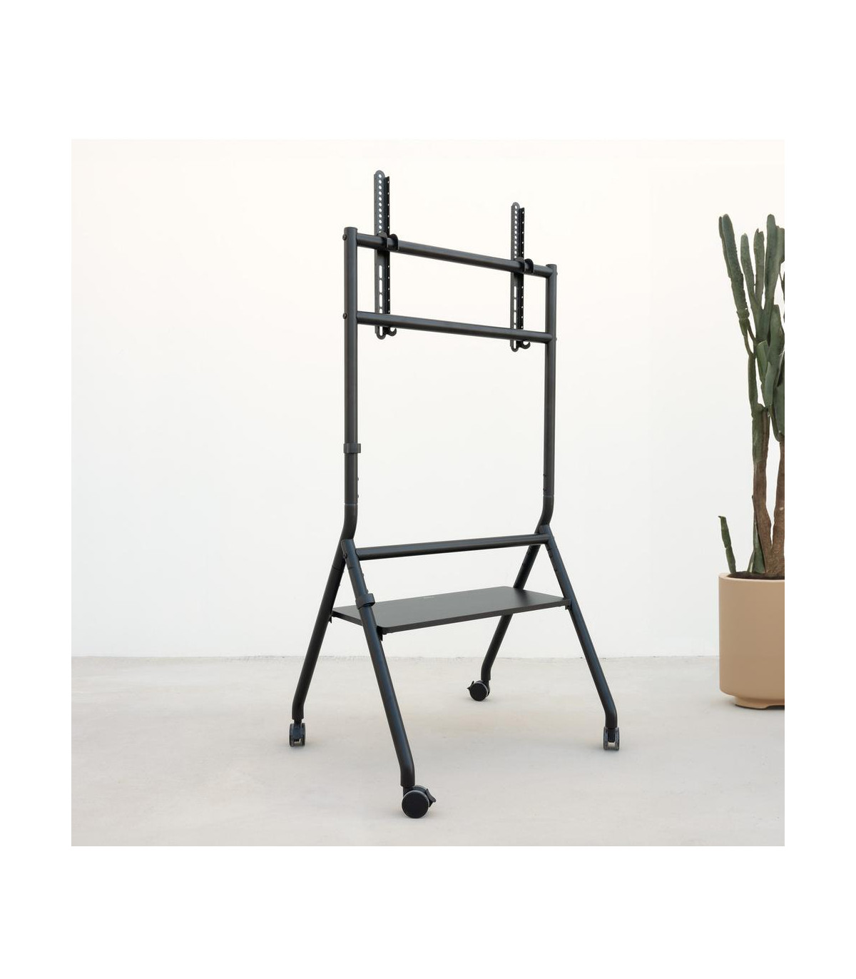 Soporte de suelo con ruedas tooq idreams 37 pulgadas - 86 pulgadas fs20206m - b negro