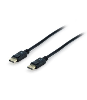 Cable displayport 8k equip 3m -  macho - macho -  negro