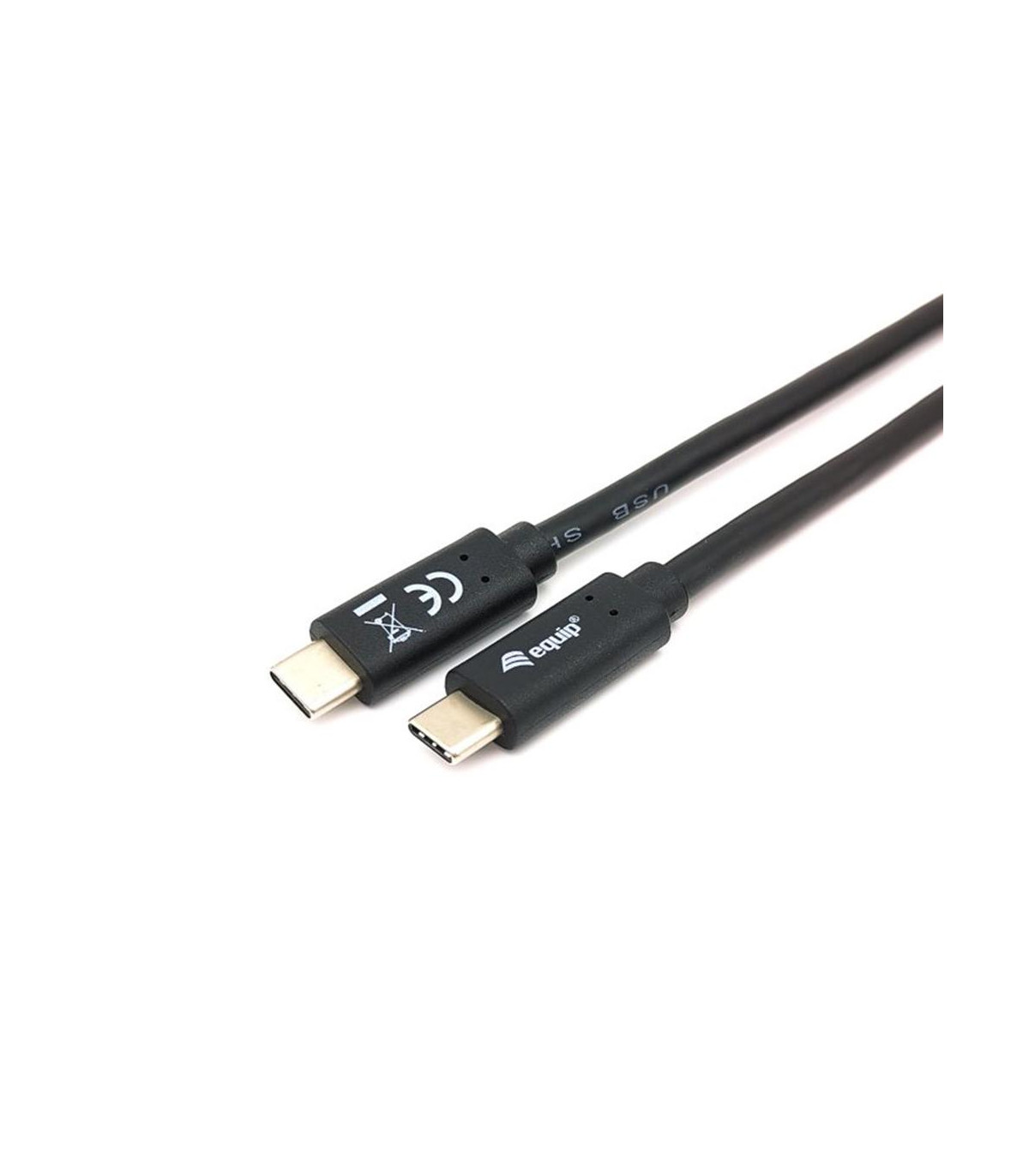 Cable usb tipo c equip macho - macho 2m