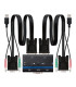 Conmutador kvm nanocable vga usb 1u - 2pc+cable - negro
