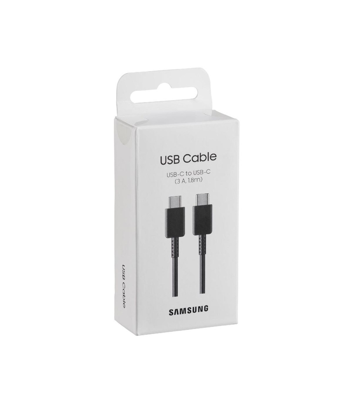 Cable samsung original ep - dx310jbegeu usb tipo c -  usb tipo c negro 1.8m