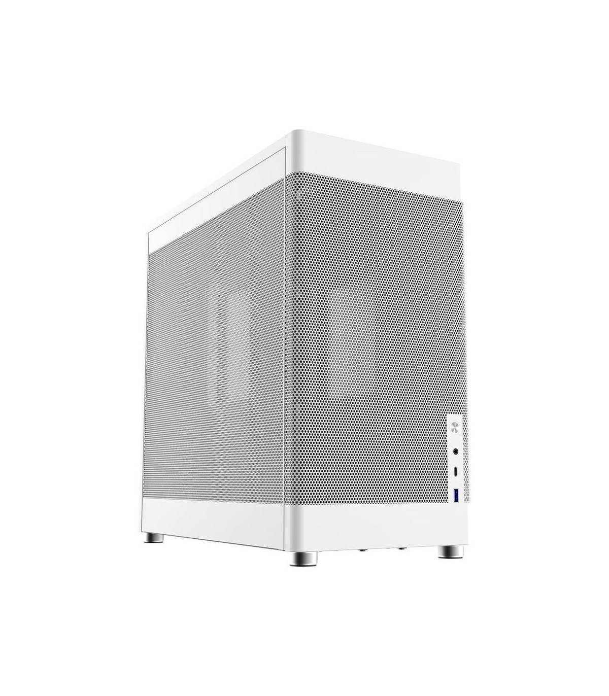 Caja ordenador gaming coolbox mesh atx mp1 blanco