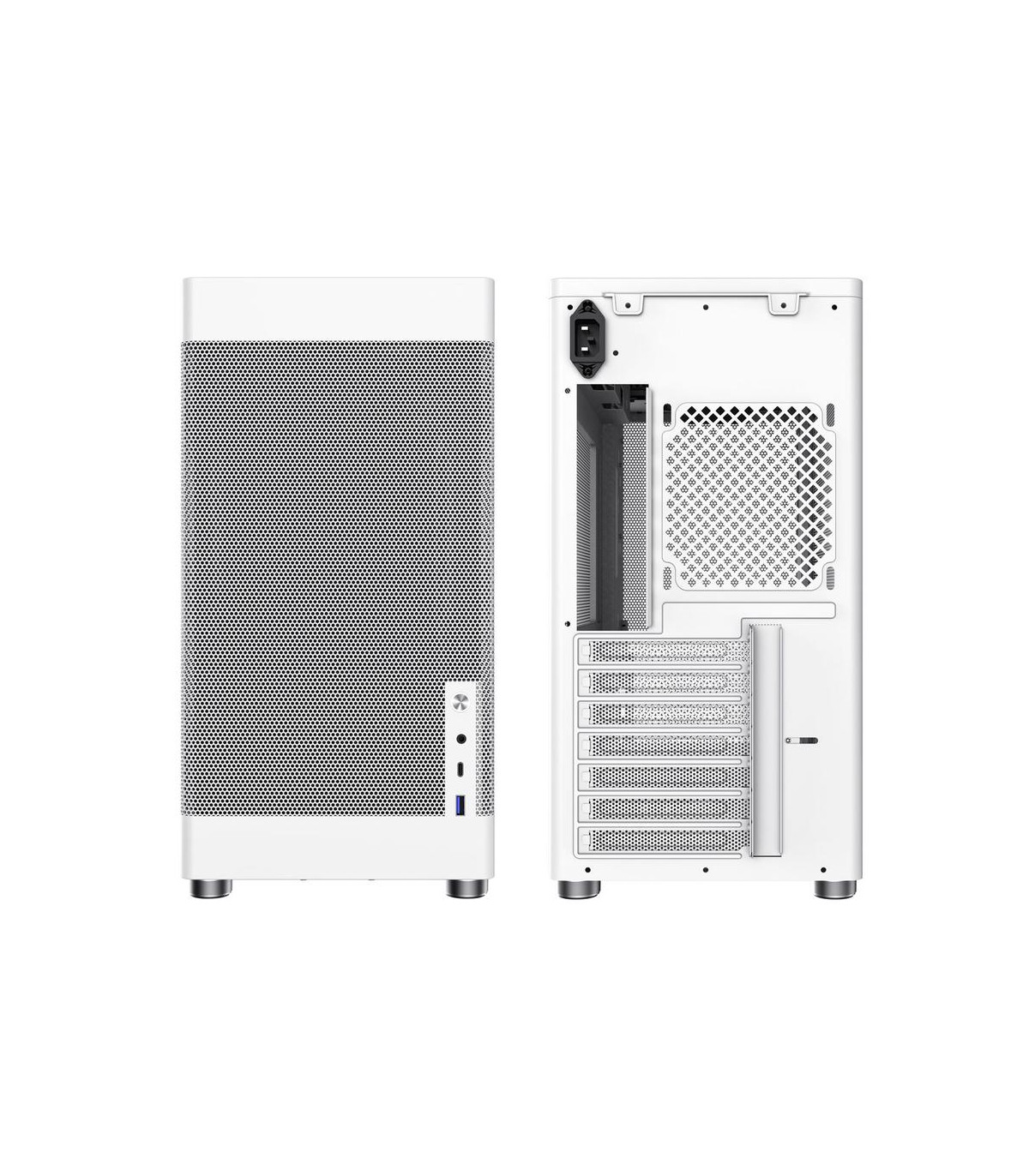 Caja ordenador gaming coolbox mesh atx mp1 blanco