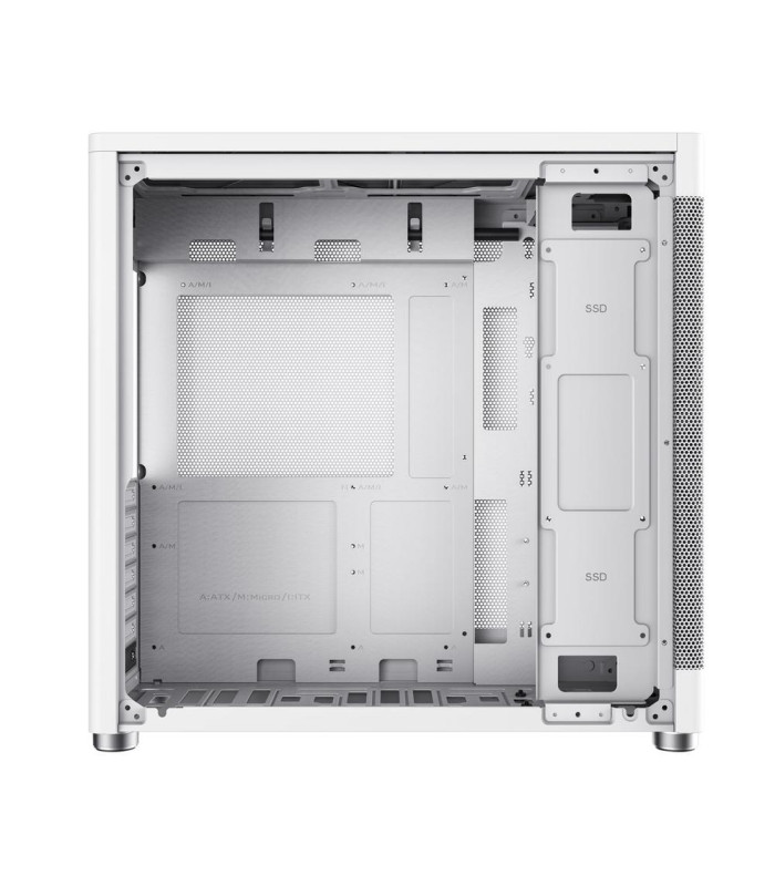Caja ordenador gaming coolbox mesh atx mp1 blanco