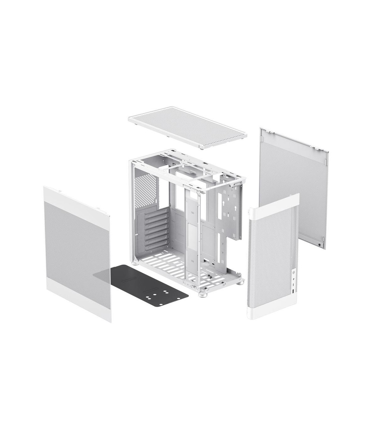 Caja ordenador gaming coolbox mesh atx mp1 blanco