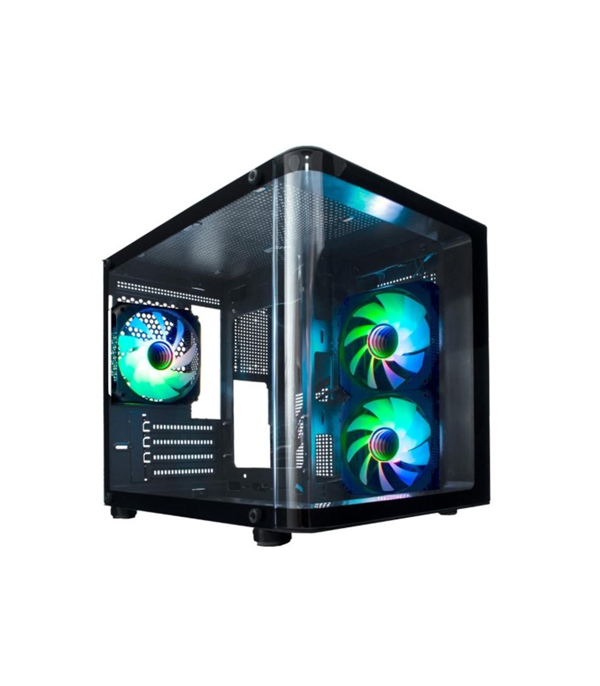 Caja ordenador gaming coolbox gm100 vision argb microatx