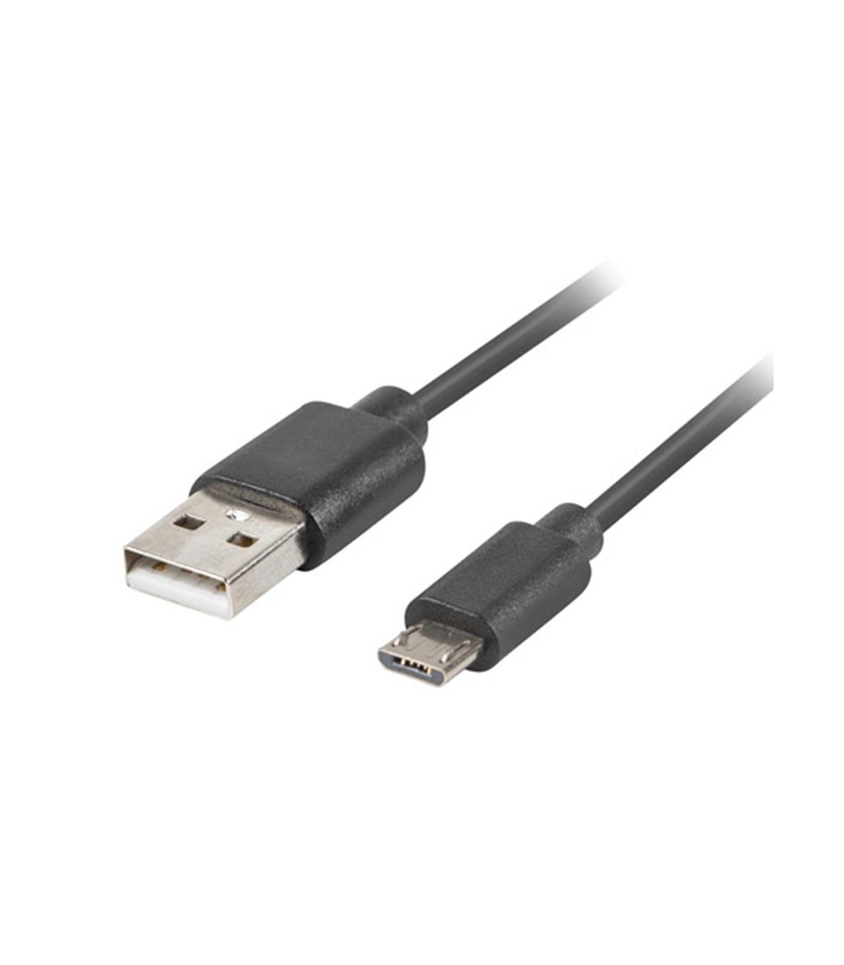 Cable micro usb a usb 2.0 lanberg 3m -  macho - macho -  negro