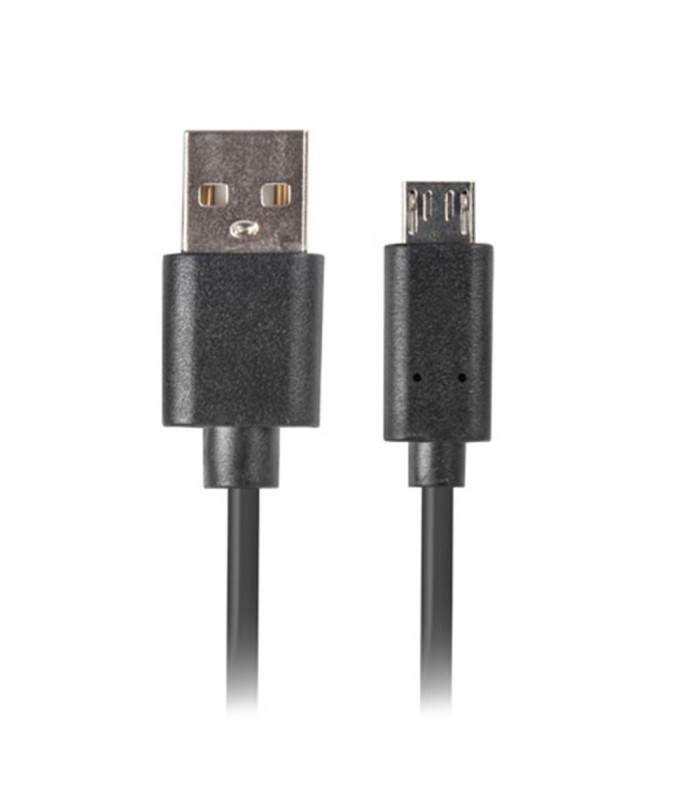 Cable micro usb a usb 2.0 lanberg 3m -  macho - macho -  negro